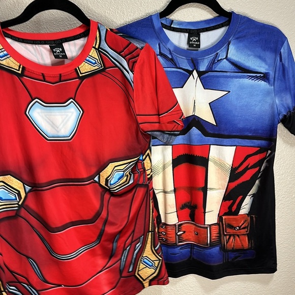 Marvel Other - Marvel dry fit shirts